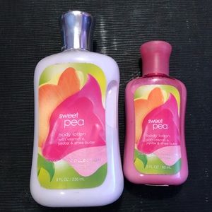 Sweet Pea Body Lotion Set